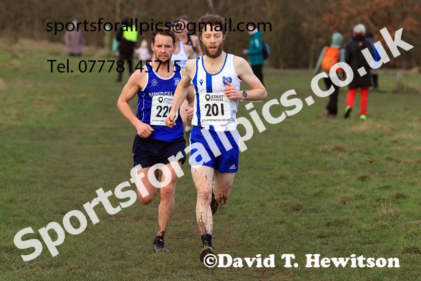 Mens 35 to 64, 2024 NEMAA Cross Country Champs., Wallsend. Photo: David T. Hewitson/Sports for All Pics